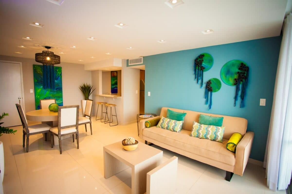 2Br Gem Ocean Front Building Isla Verde Beach San Juan Exteriér fotografie