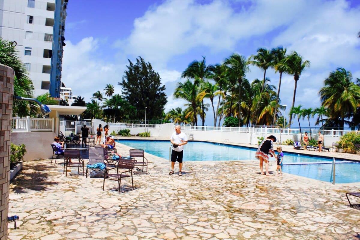 2Br Gem Ocean Front Building Isla Verde Beach San Juan Exteriér fotografie